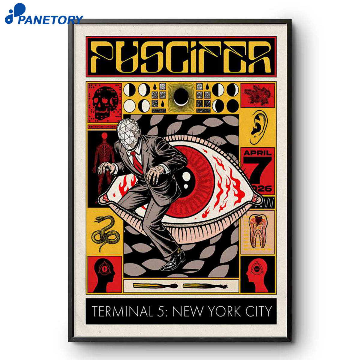 Puscifer Terminal 5 New York City Apr 7 2026 Poster 2 Puscifer Terminal 5 New York City Apr 7 2026 Poster