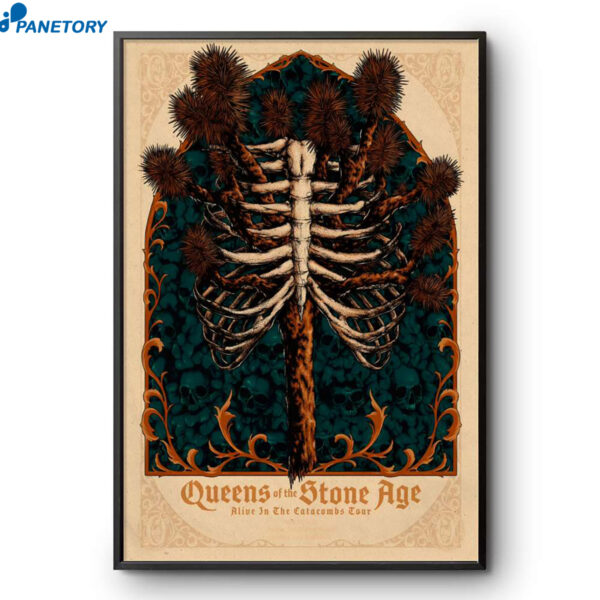 Queens Of The Stone Age Joshua Tree CA Apr 24 2026 Poster