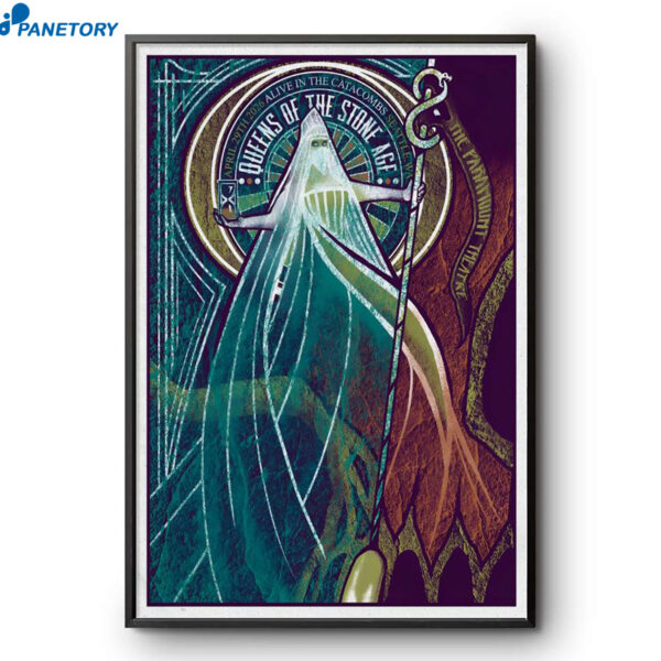 Queens Of The Stone Age Seattle WA Apr 29 2026 Poster