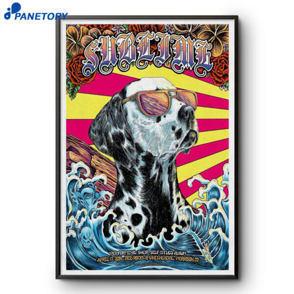 Sublime Red Rocks Apr 18 2026 Poster
