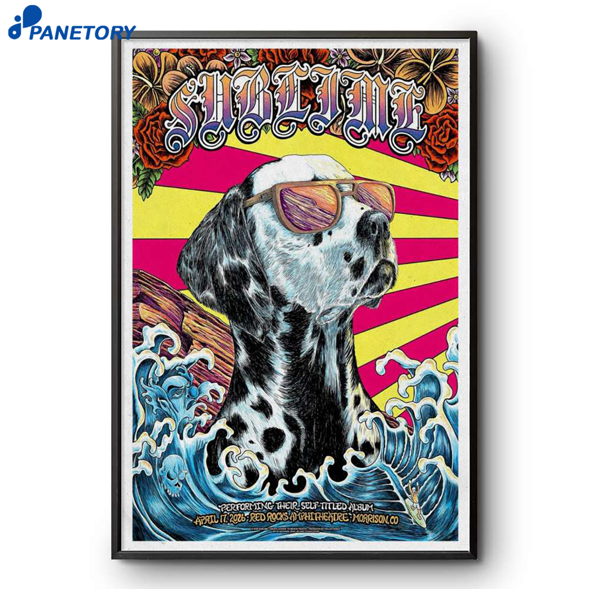 Sublime Red Rocks Apr 18 2026 Poster 2 Sublime Red Rocks Poster Apr 18 2026 Poster