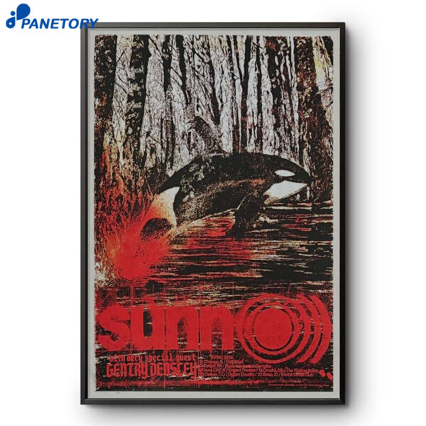Sunn O))) Boise ID Apr 22 2026 Poster