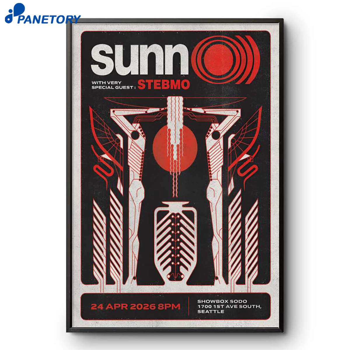 Sunn O))) Seattle Wa Apr 24 2026 Poster 2 Sunn O))) Seattle Wa Apr 24 2026 Poster