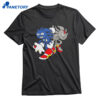 Sanic And Shedew Adventure T-shirt 1