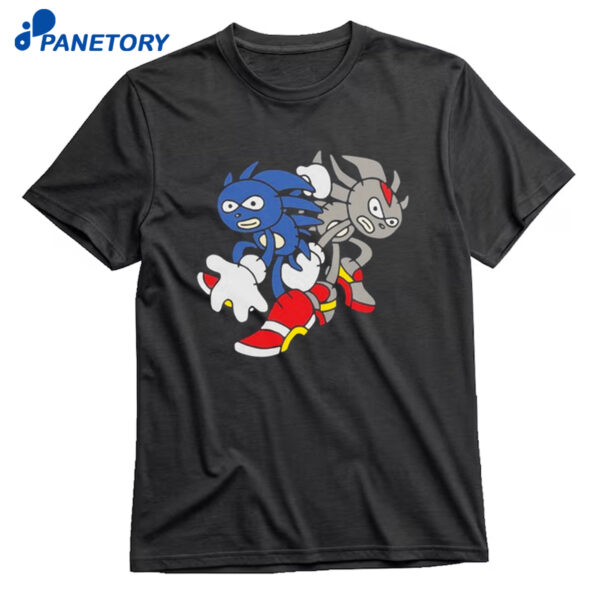 Sanic And Shedew Adventure T-Shirt