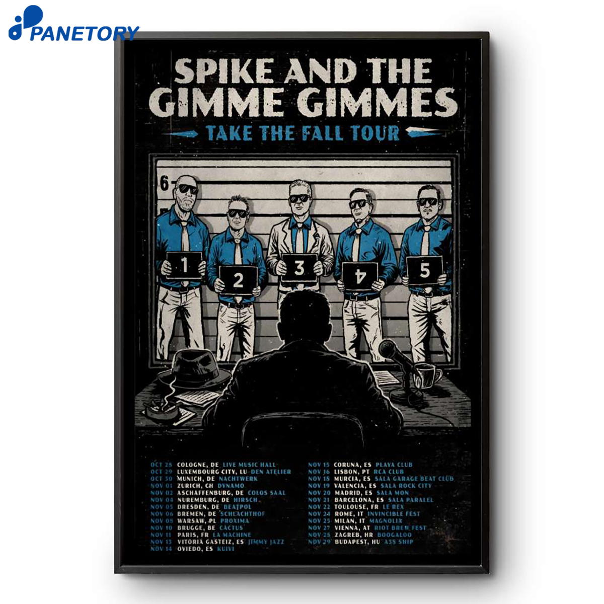 Spike And The Gimme Gimmes Take The Fall Tour 2026 Poster 2 Spike And The Gimme Gimmes Take The Fall Tour 2026 Poster