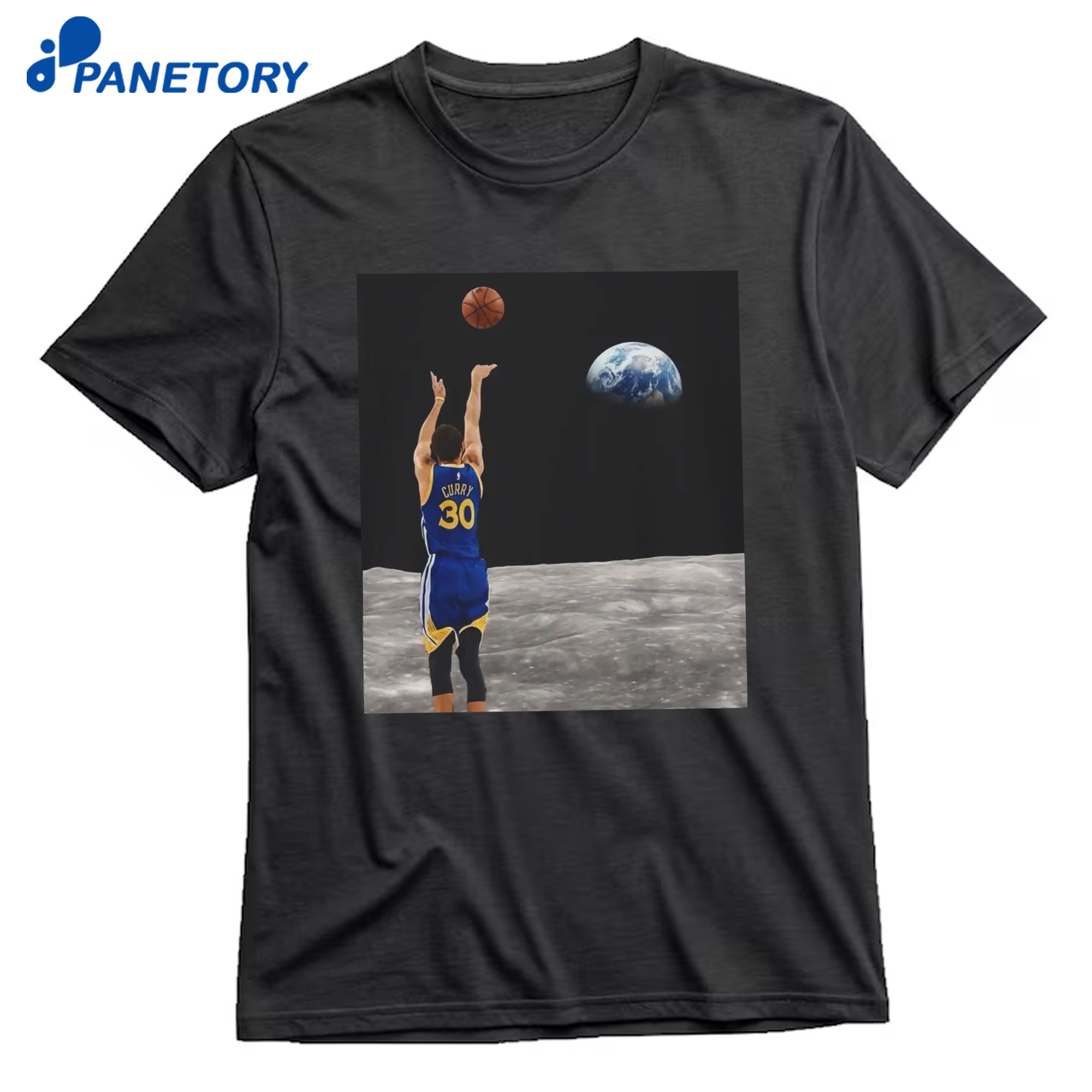 Stephen Curry Shooting From The Moon T-Shirt 8 Stephen Curry Shooting From The Moon T-Shirt 1