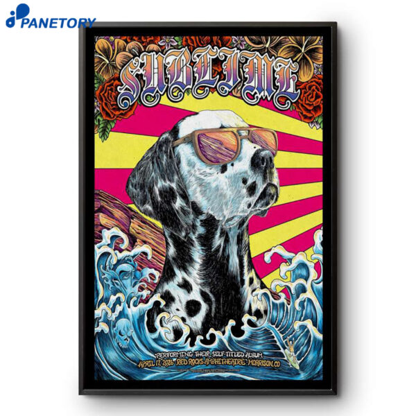 Sublime Morrison Red Rocks Amphitheatre Apr 17 2026 Poster