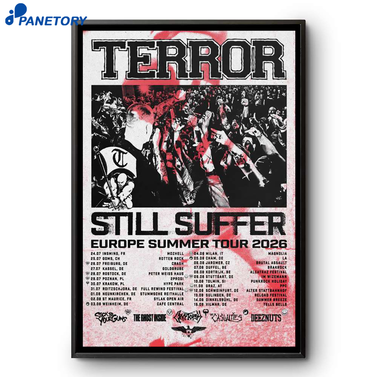 Terror Europe Summer Shows 2026 Poster 2 Terror Europe Summer Shows 2026 Poster