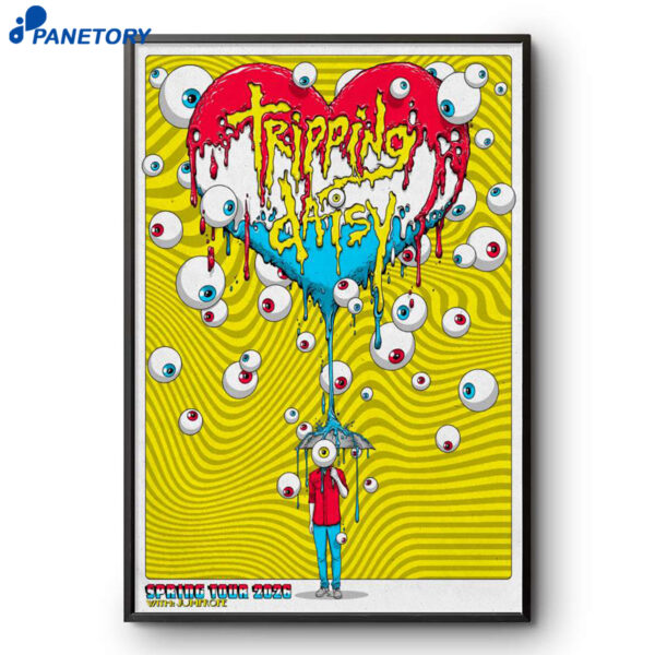 Tripping Daisy Spring Tour 2026 Poster