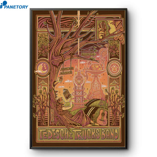 Tedeschi Trucks Band Ameris Bank Amphitheatre Alpharetta GA Apr 28 2026 Poster