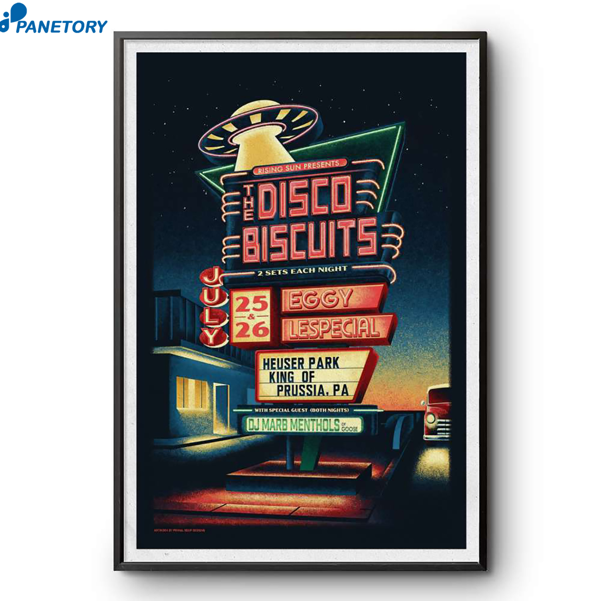 The Disco Biscuits Concert Tour King Of Prussia Pa Jul 25-26 2026 Poster 2 The Disco Biscuits Concert Tour King Of Prussia Pa Jul 25-26 2026 Poster
