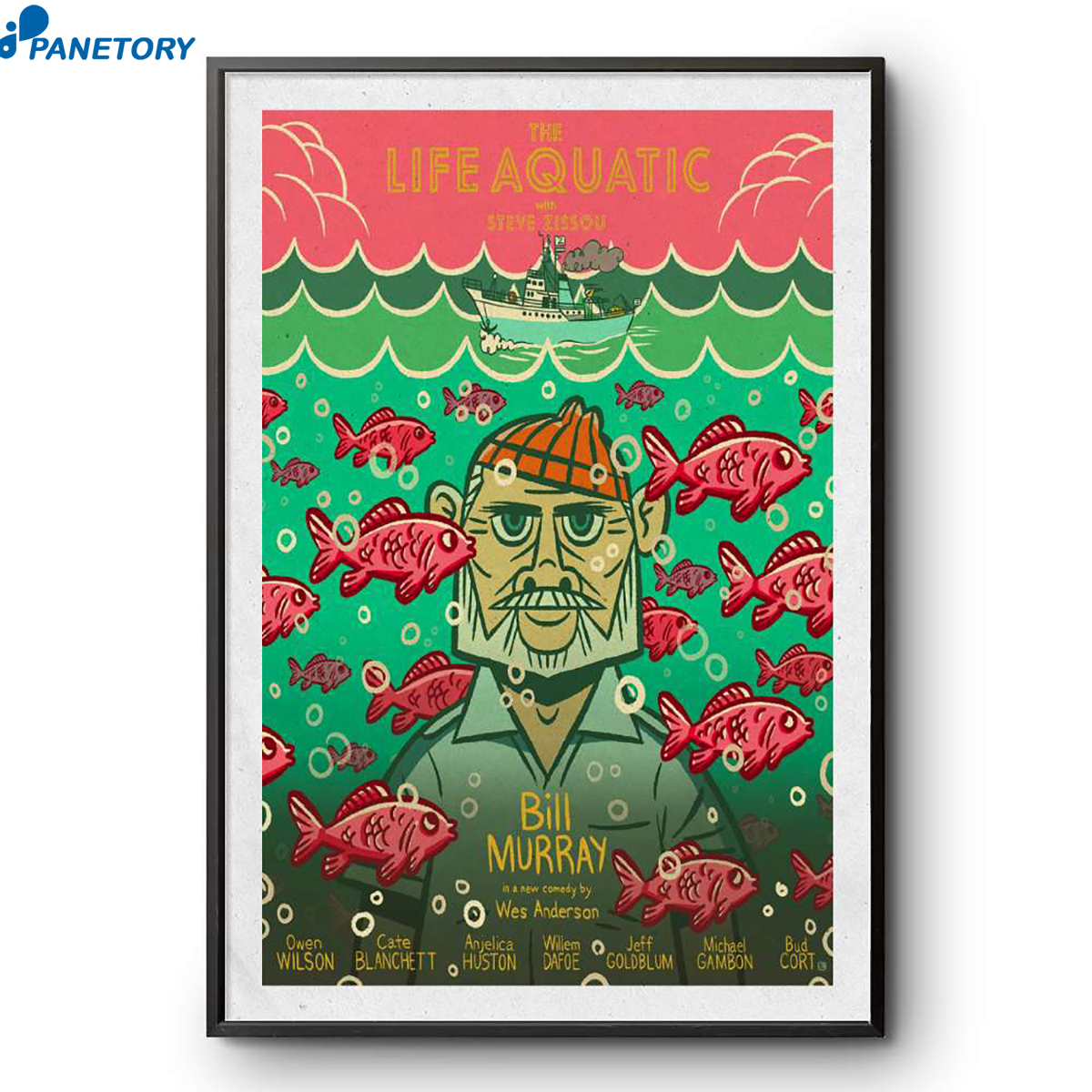 The Life Aquatic With Steve Zissou 2026 Poster 2 The Life Aquatic With Steve Zissou 2026 Poster