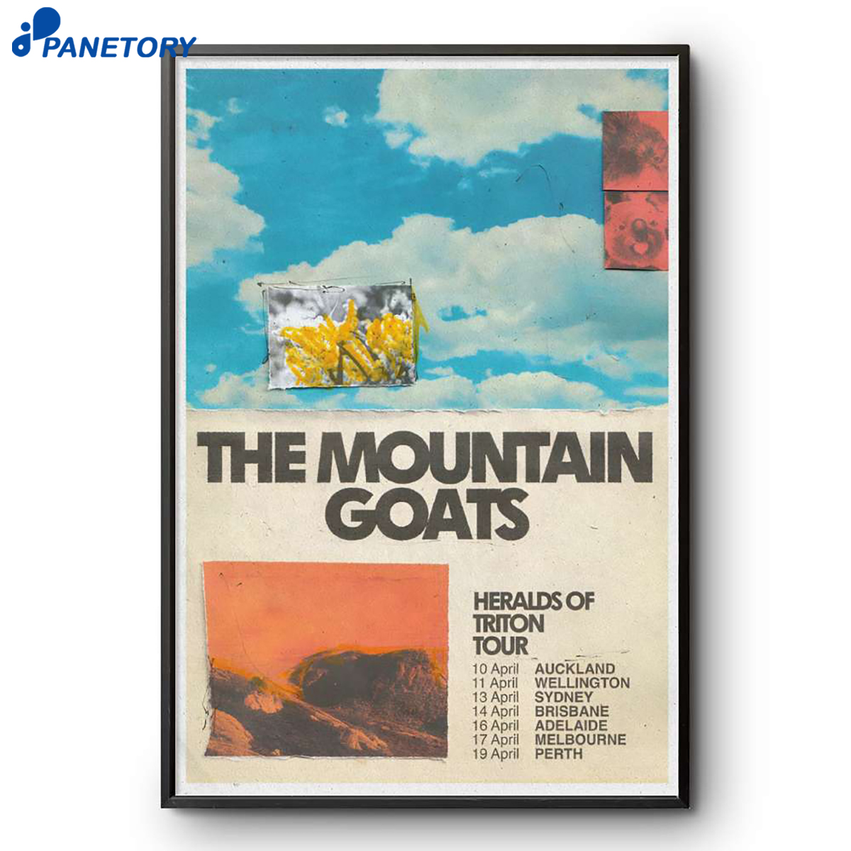 The Mountain Goats Heralds Of Triton Tour 2026 Poster 2 The Mountain Goats Heralds Of Triton Tour 2026 Poster