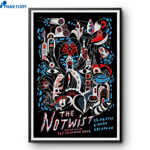 The Notwist E- Werk Erlangen Apr 28 2026 Poster