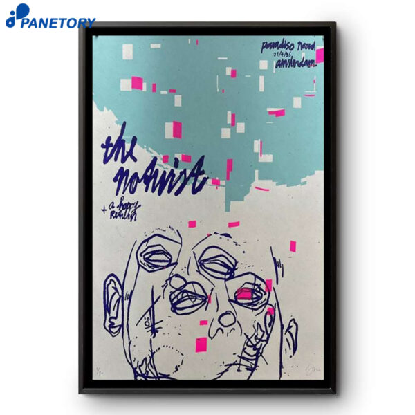 The Notwist Paradiso Amsterdam Signed Apr 21 2026 Poster