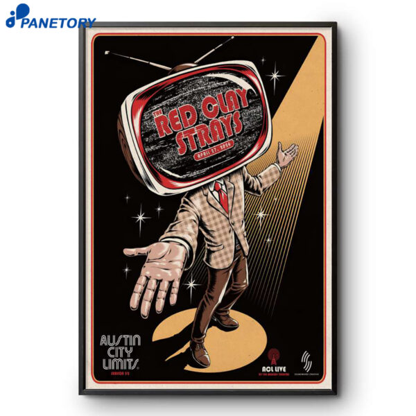 The Red Clay Strays Austin TX Apr 27 2026 Poster
