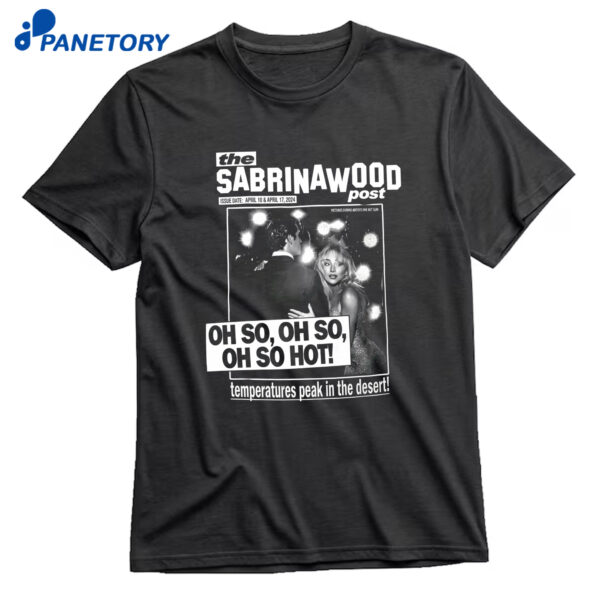 The Sabrina Wood Post T-Shirt