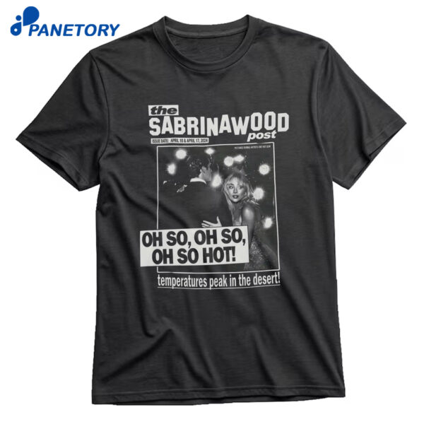 The Sabrina Wood Post T-Shirt