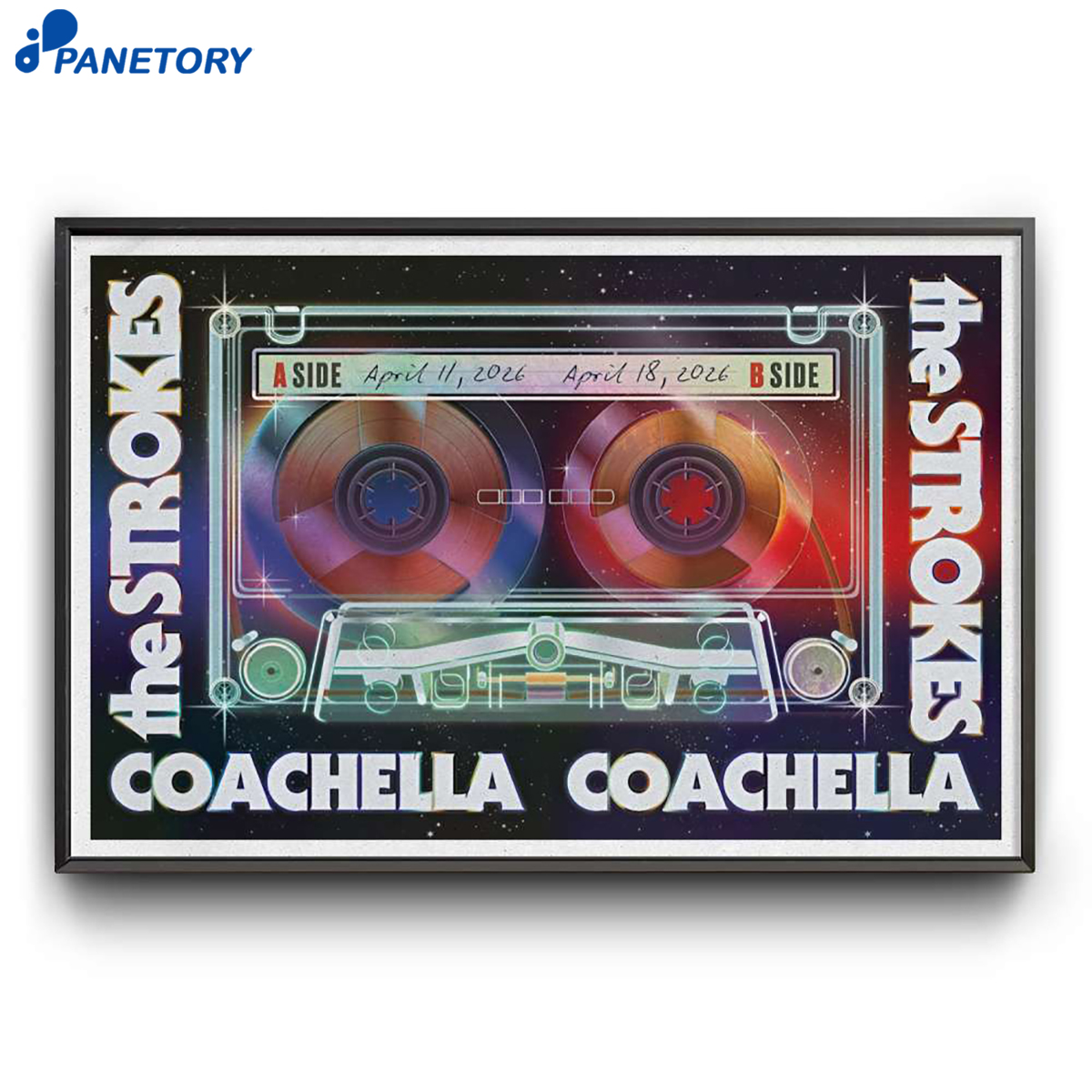 The Strokes Coachella Indio Ca Apr 11-18 2026 Poster 2 The Strokes Coachella Indio Ca Apr 11-18 2026 Poster