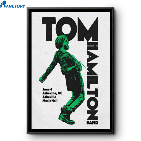 Tom Hamilton Jr Asheville Music Hall Tour Jun 4 2026 Poster