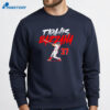 Travis Bazzana Slugger Swing Number T-Shirt 4 Travis Bazzana Slugger Swing Number T-Shirt 2