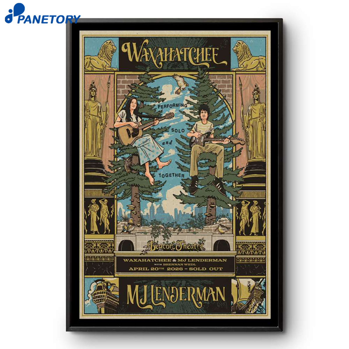 Waxahatchee &Amp; Mj Lenderman Beacon Theatre Apr 20 2026 Poster 2 Waxahatchee & Mj Lenderman Beacon Theatre Apr 20 2026 Poster