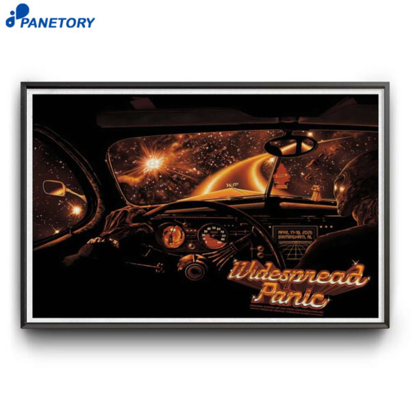 Widespread Panic Birmingham Apr 17 2026 Poster