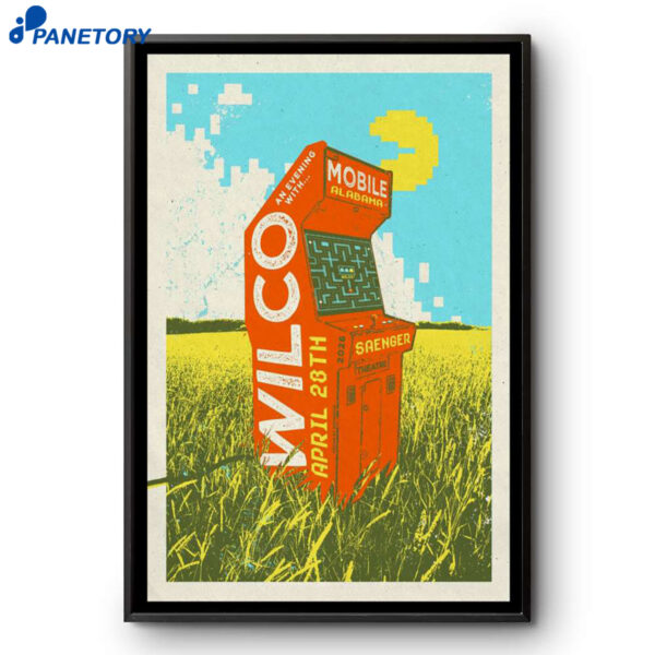 Wilco Mobile Alabama Apr 28 2026 Poster