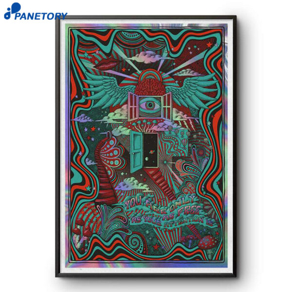 Winged Attention Foil Poster