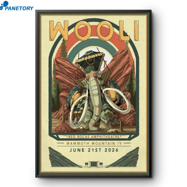 Wooli Morrison CO Jun 21 2026 Poster