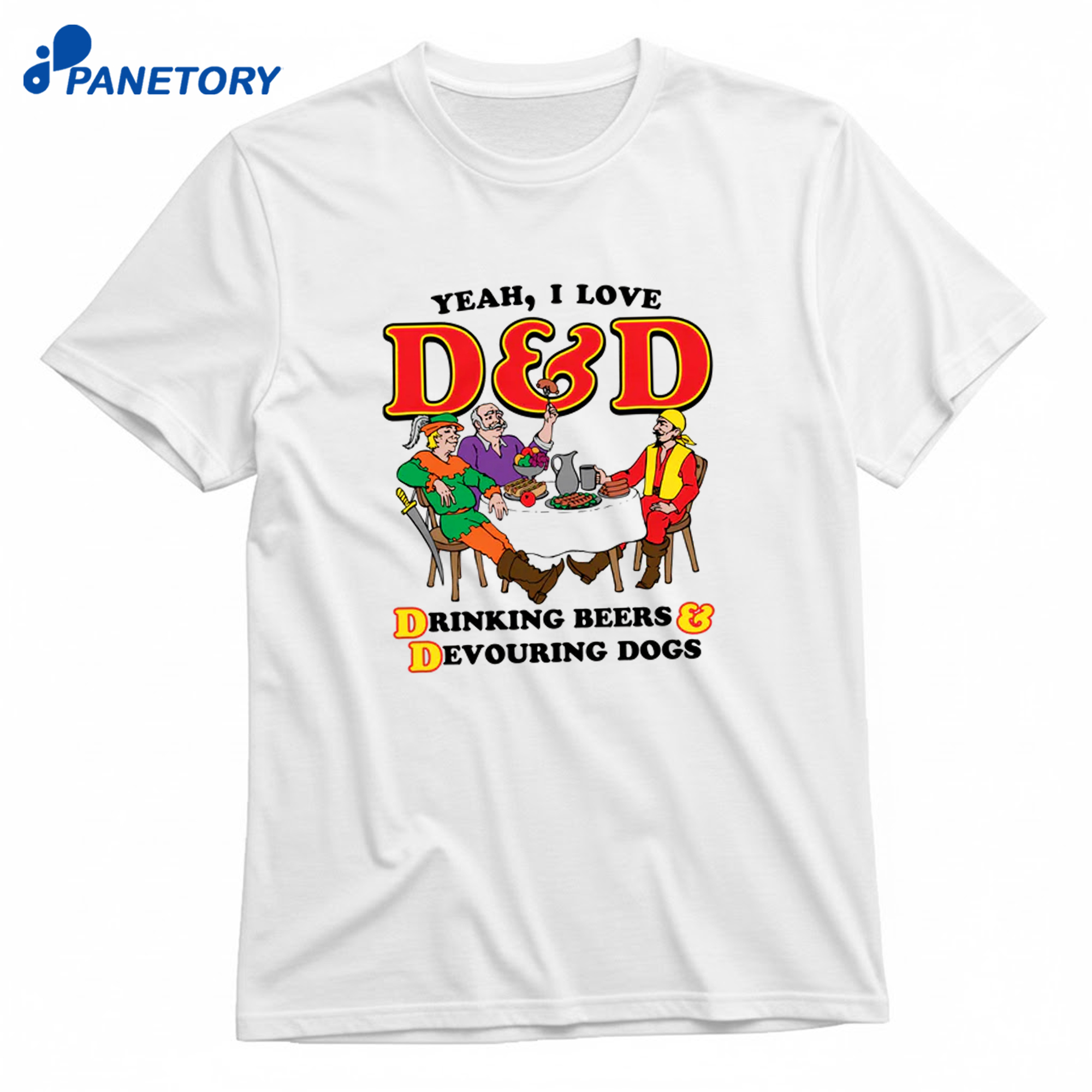 Yeah I Love Dd Drinking Beers &Amp; Devouring Dogs T-Shirt 8 Yeah I Love D&D Drinking Beers & Devouring Dogs T-Shirt 1