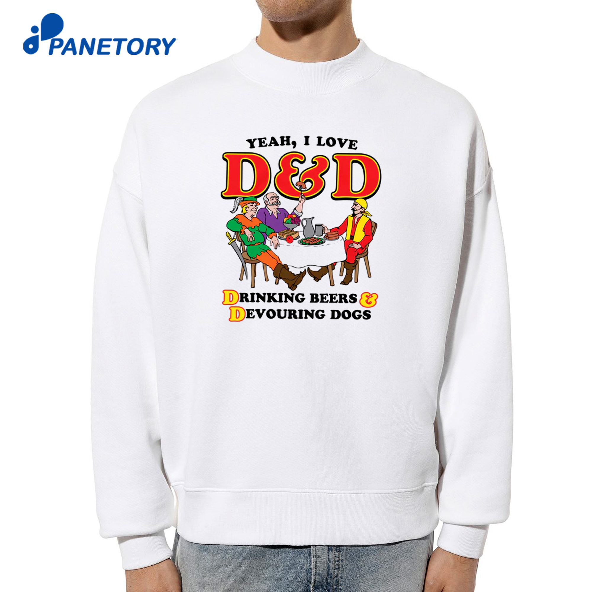 Yeah I Love Dd Drinking Beers &Amp; Devouring Dogs T-Shirt 6 Yeah I Love D&D Drinking Beers & Devouring Dogs T-Shirt 2