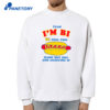 Yeah I'M Bi Bi-Ting This Damn Hot Dog And Enjoying It T-Shirt 2