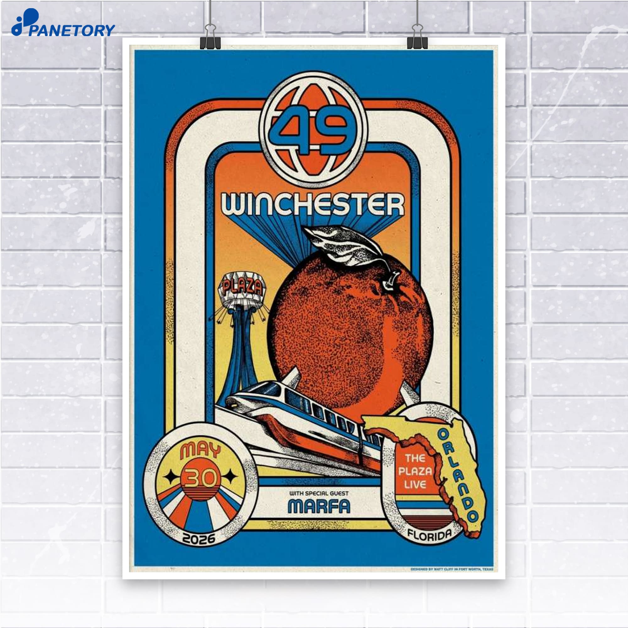 49 Winchester Orlando Fl May 30 2026 Poster 49 Winchester Orlando Fl May 30 2026 Poster