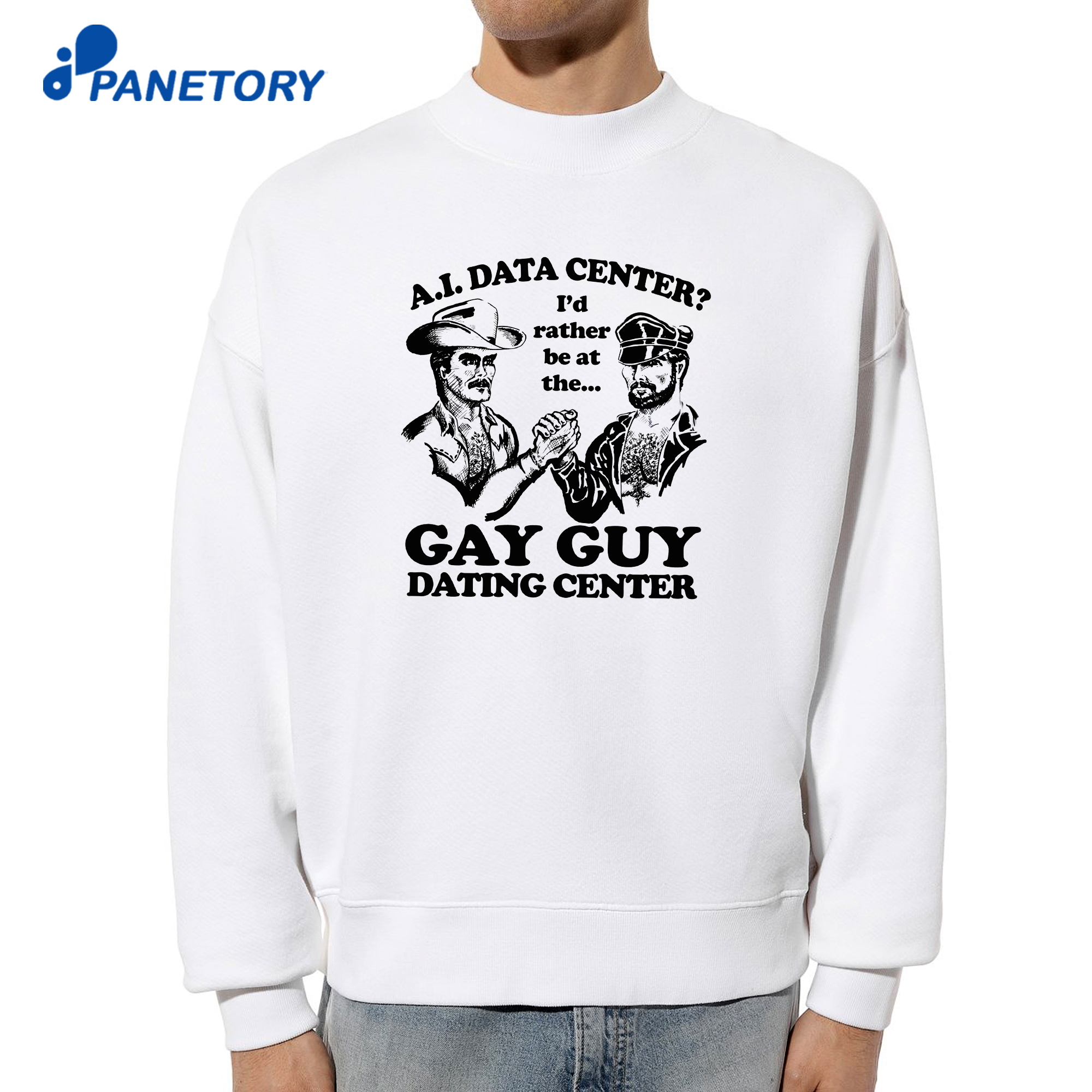 Ai Data Center I'D Rather Be At The Gay Guy Dating Center T-Shirt 6 Ai Data Center I'D Rather Be At The Gay Guy Dating Center T-Shirt 2