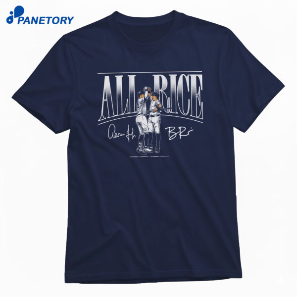 Aaron Judge & Ben Rice All Rice T-Shirt