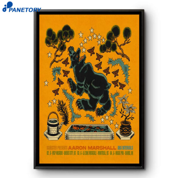 Aaron Marshall Canadian Clinic Tour 2026 Poster