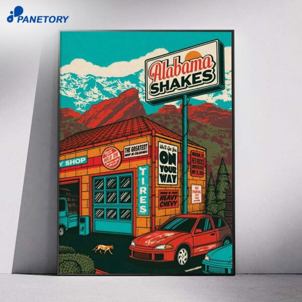 Alabama Shakes Morrison CO May 25 2026 Poster
