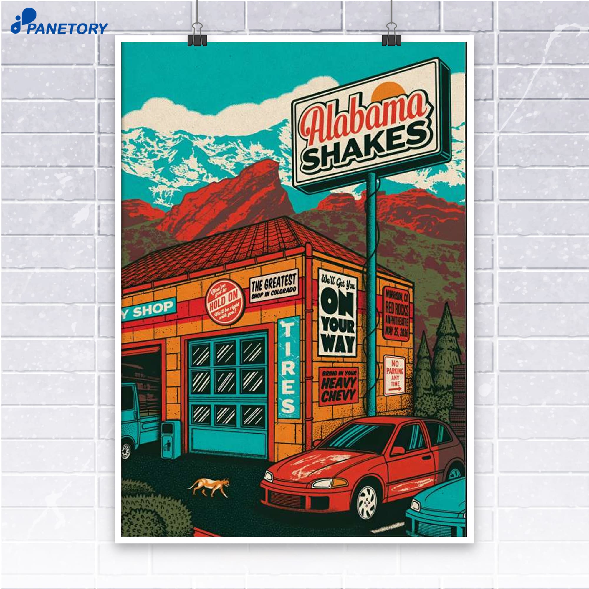 Alabama Shakes Morrison Co May 25 2026 Poster Alabama Shakes Morrison Co May 25 2026 Poster