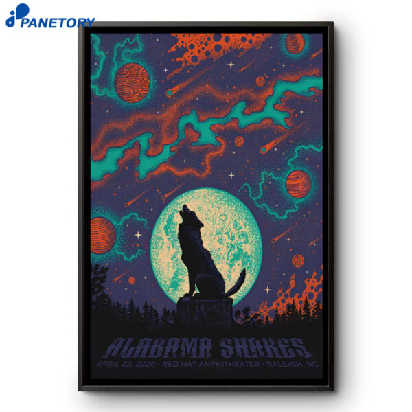 Alabama Shakes Red Hat Amphitheater Apr 25 2026 Poster