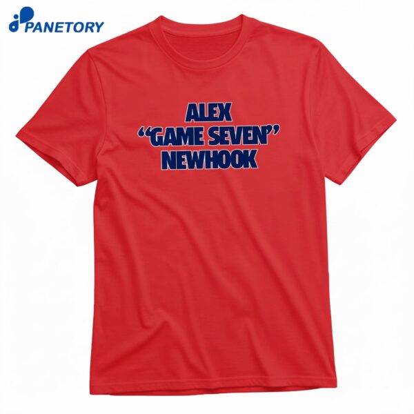 Alex Game Seven Newhook T-Shirt