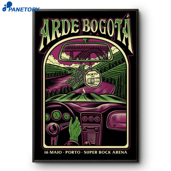 Arde Bogotá Pavilhão Rosa Mota Porto May 16 2026 Poster