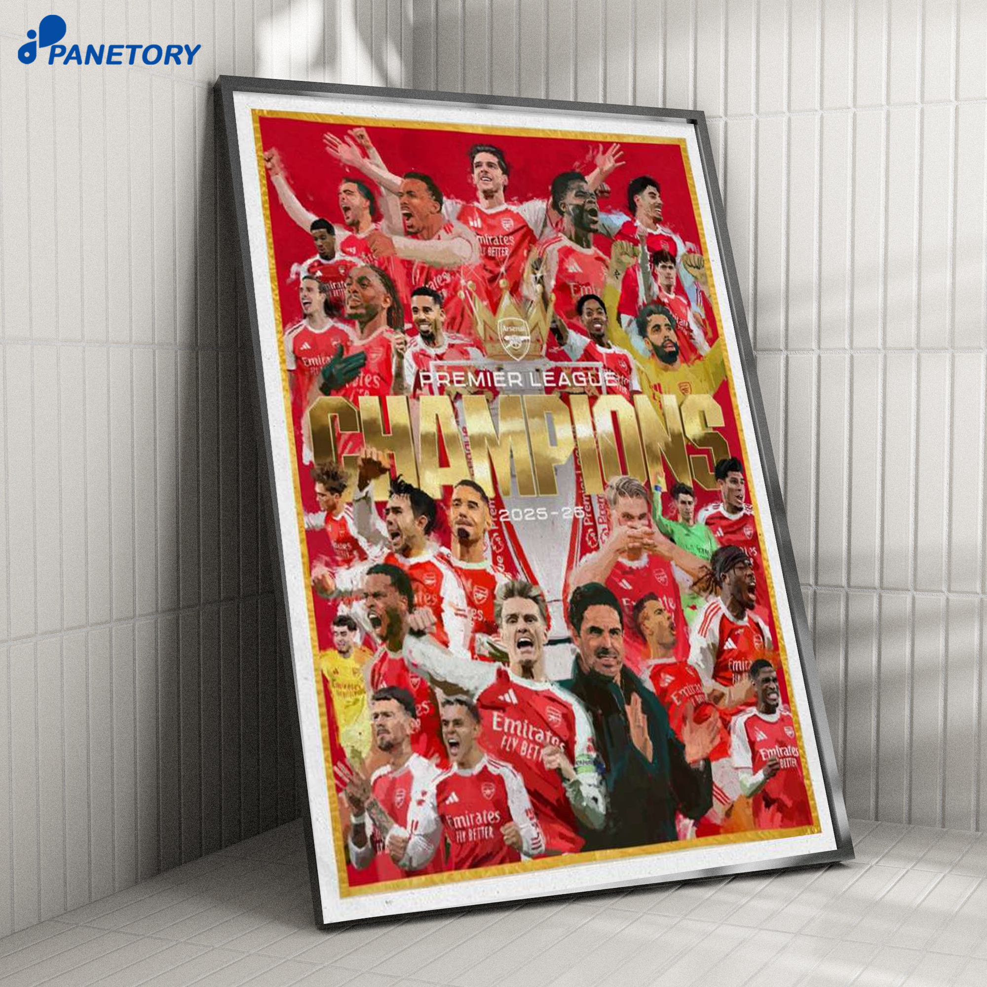 Arsenal Champions 2026 Poster Arsenal Champions 2026 Poster