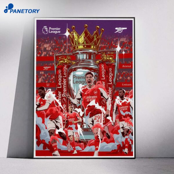 Arsenal F.C. The Premier League Poster