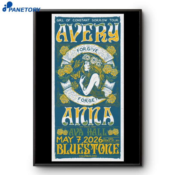 Avery Anna And Ava Hall The Bluestone Columbus OH May 7 2026 Poster