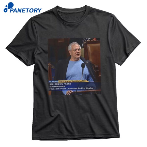 Barney Frank Blue T-Shirt