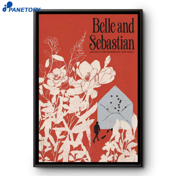 Belle And Sebastian Teatro Metropólitan Mexico City May 13 2026 Poster