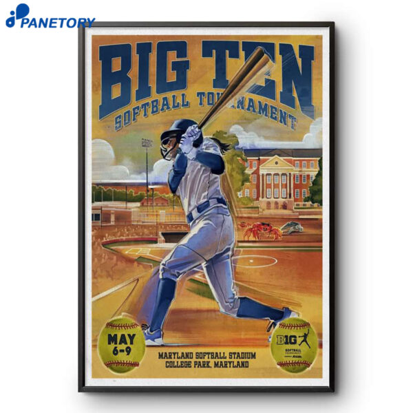 Big Ten Conference College Park Maryland May 6-9 2026 Poster