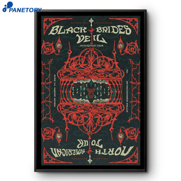 Black Veil Brides The Fillmore Detroit May 17 2026 Poster